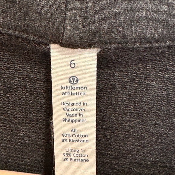 Lululemon Coast Wrap II Sweater Jacket Balletcore Athleisure Heathered Gray 6 - Picture 12 of 13